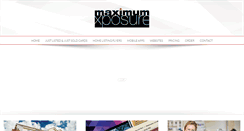 Desktop Screenshot of maxxjustlistedpostcards.com